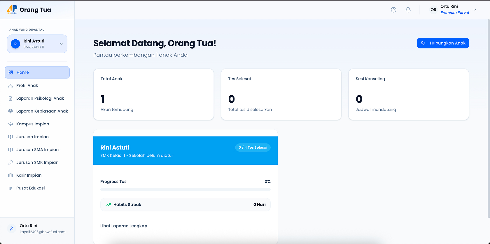 Sukses Terhubung