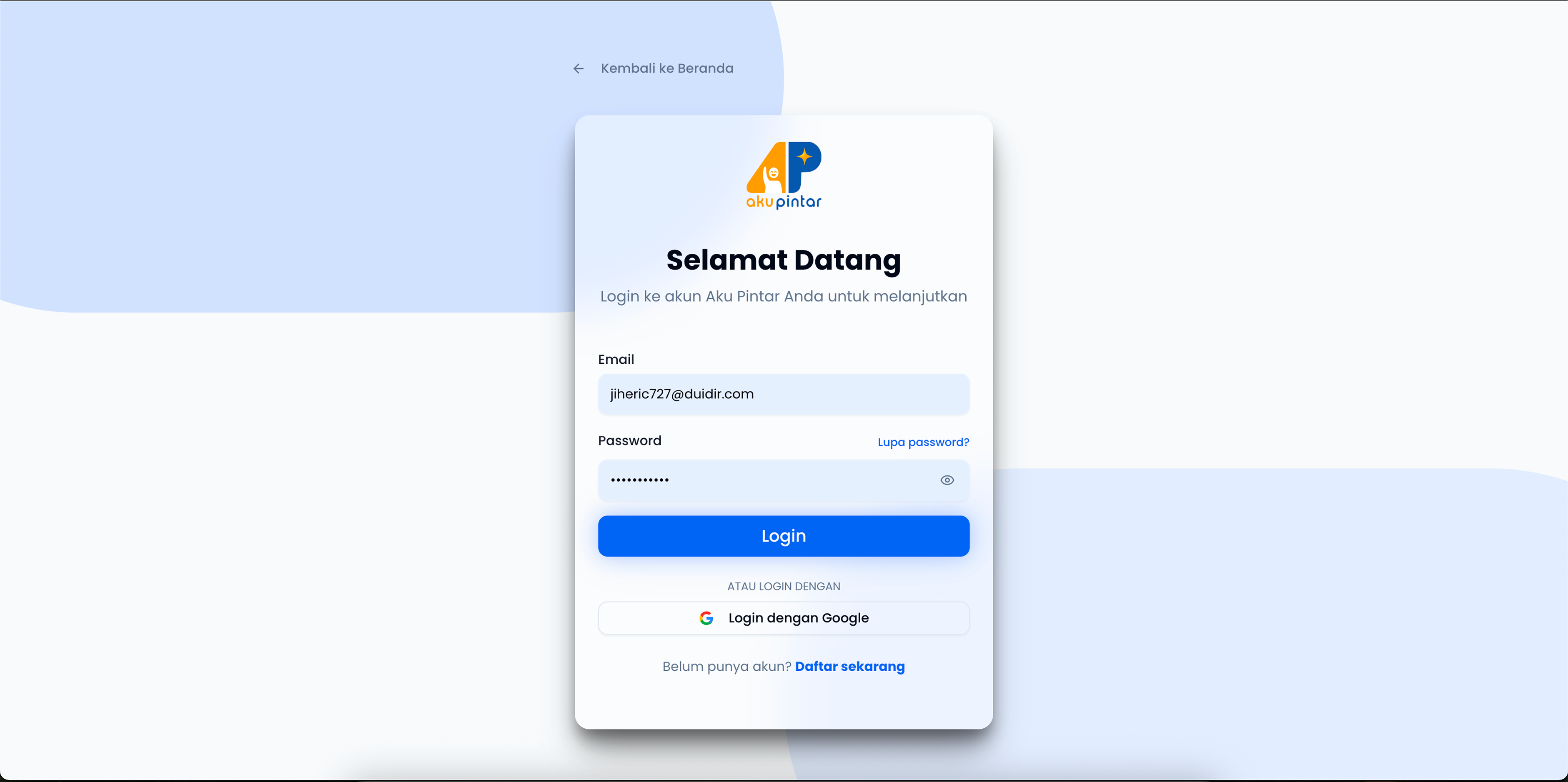 Login