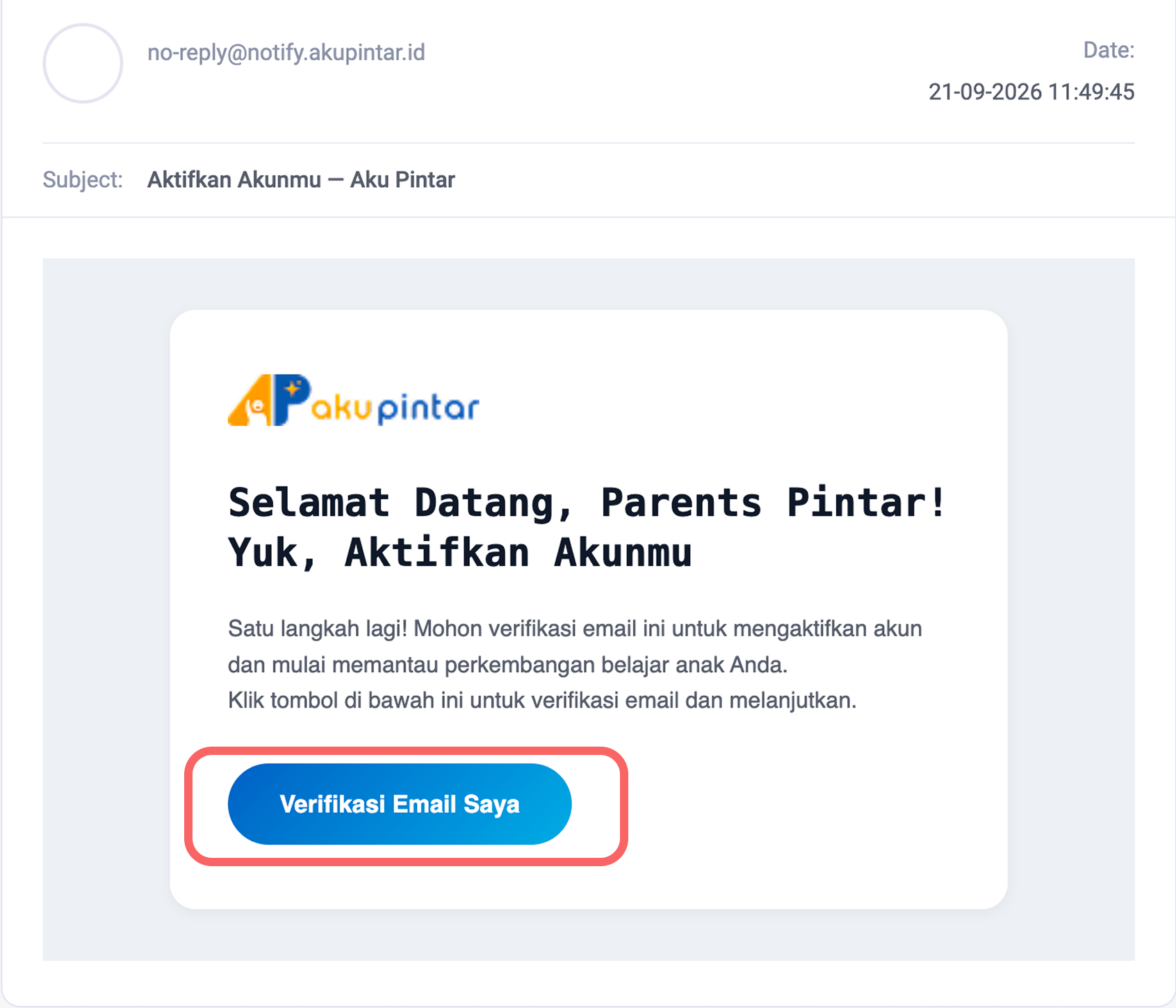 Verifikasi Email